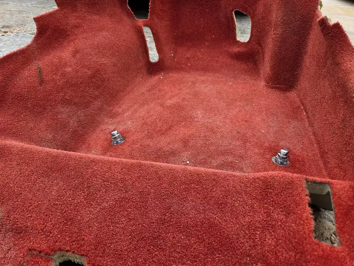 Bentley Continental (2003 - 2017) Передний коврик салона — фото 6