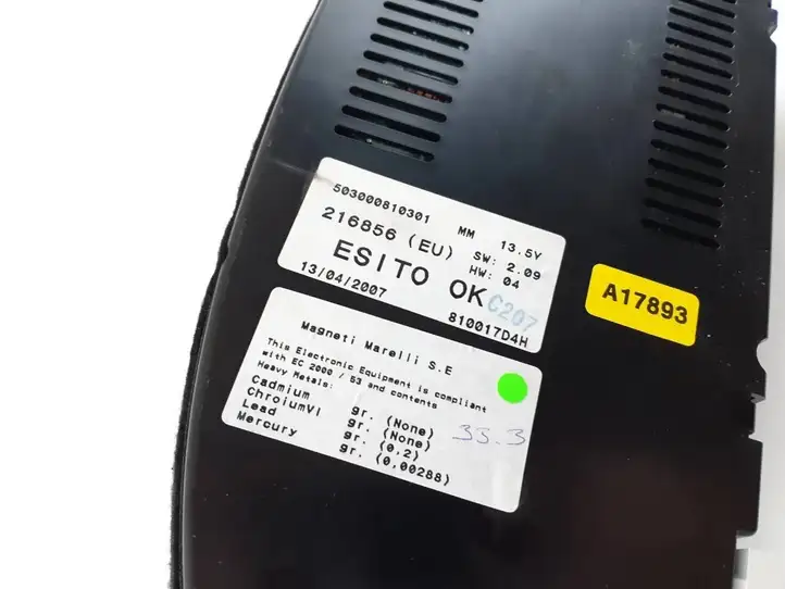 Maserati Quattroporte (2003 - 2008)  216856 Спидометр (приборный щиток)