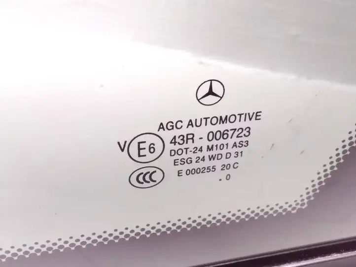 Mercedes-Benz C W204 (2007 - 2014) A2046705412 Заднее боковое стекло — фото 6