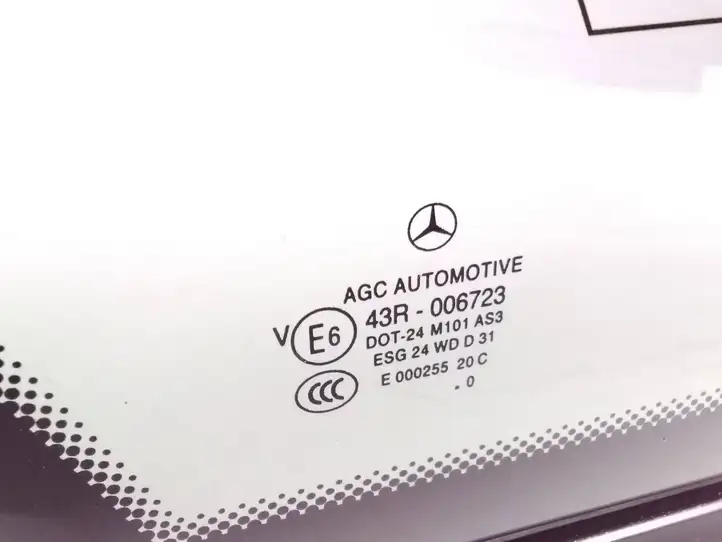 Mercedes-Benz C W204 (2007 - 2014) A2046705312 Заднее боковое стекло — фото 7