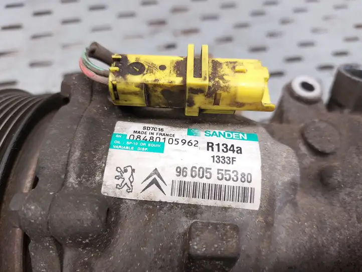 Citroen C5 (2008 - 2017) 9660555380 Компрессор (насос) кондиционера воздуха — фото 6