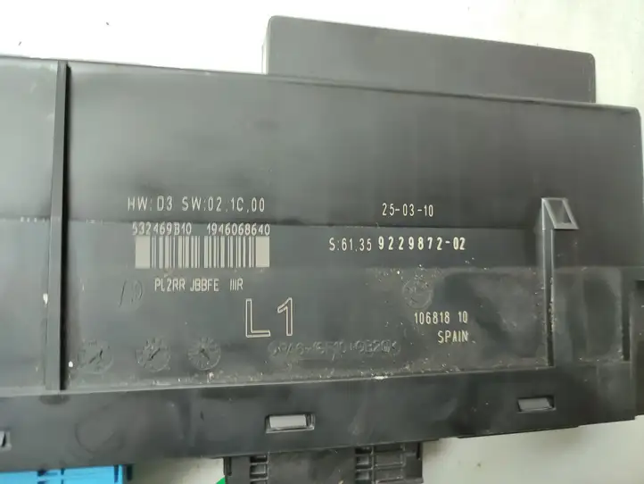 BMW 3 E90 E91 (2005 - 2012) 9229872 Модуль комфорта — фото 4