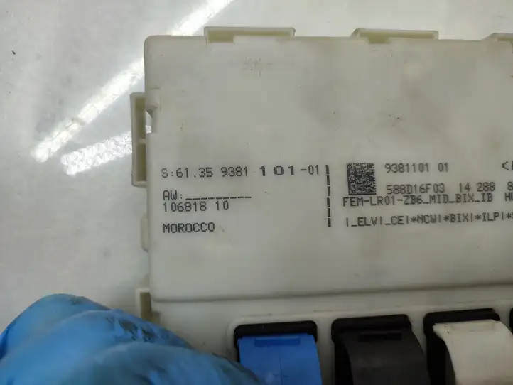BMW 1 F20 F21 (2011 - 2019) 9381101 Модуль комфорта — фото 7