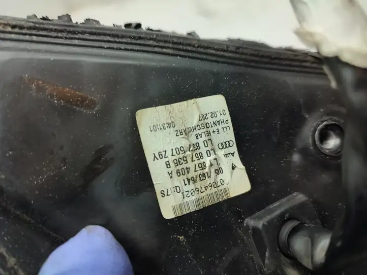 Audi Q7 4L (2005 - 2009) 4L1857409 Боковое зеркало с электроприводом — фото 4