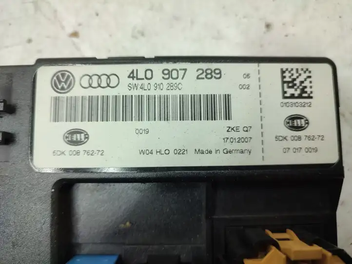 Audi Q7 4L (2005 - 2009) 4L0907289 Модуль комфорта — фото 2