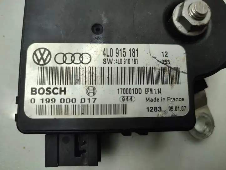 Audi Q7 4L (2005 - 2009) 4L0915181 Блок управления электропитанием — фото 4
