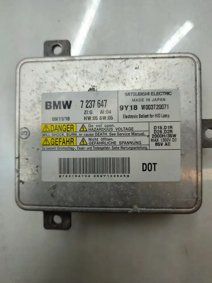 BMW 5 F10 F11 (2009 - 2016) 7237647 Блок розжига ксенона — фото 3