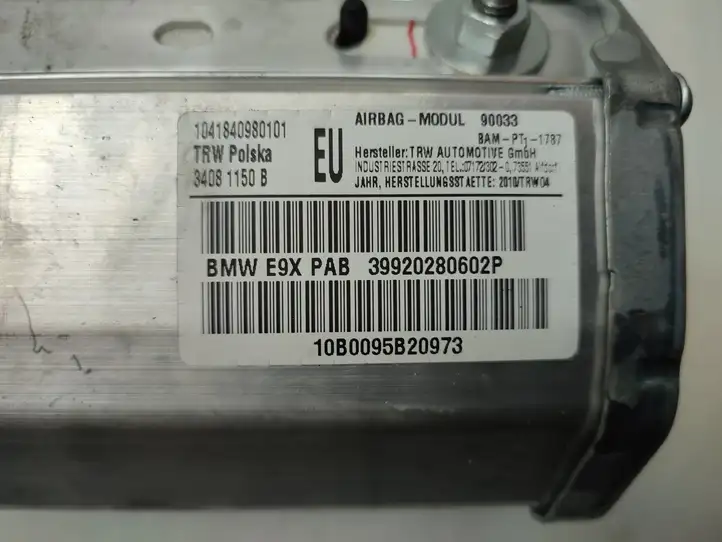 BMW 3 E90 E91 (2005 - 2012) 34043943 Подушка безопасности пассажира — фото 5