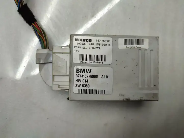 BMW X5 E70 (2006 - 2013) 6778966 Блок управления пневмоподвеской — фото 1