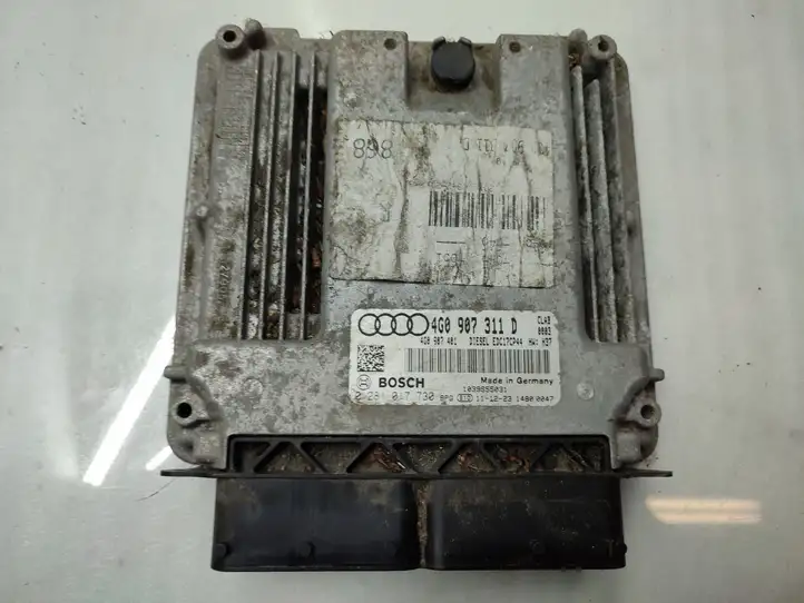 Audi A6 C7 (2011 - 2014) 4G0907311D Блок управления двигателем (ЭБУ) — фото 1