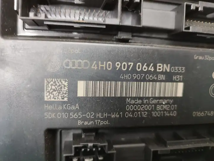Audi A6 C7 (2011 - 2014) 4H0907064BN Модуль комфорта — фото 4
