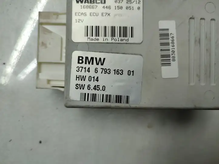 BMW X5 E70 (2006 - 2013) 6793163 Блок управления пневмоподвеской — фото 4
