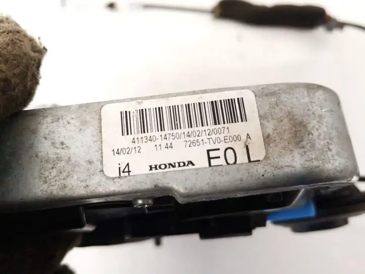 Honda Civic IX (2011 - 2017) 72651tv0e000 Замок задней двери — фото 3