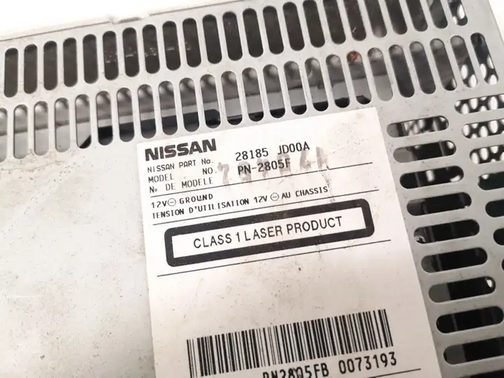 Nissan Qashqai (2006 - 2010) 28185jd00a Магнитола / мультимедийная система — фото 2