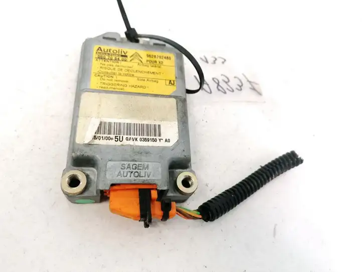 Citroen Xantia (1998 - 2002) 9628792480 Датчик удара SRS — фото 2