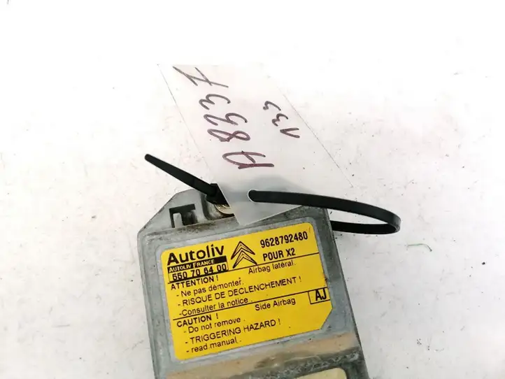 Citroen Xantia (1998 - 2002) 9628792480 Датчик удара SRS — фото 3