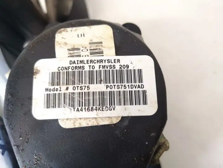 Chrysler Pacifica (2003 - 2008) p0ts751dvd Задний ремень безопасности — фото 3