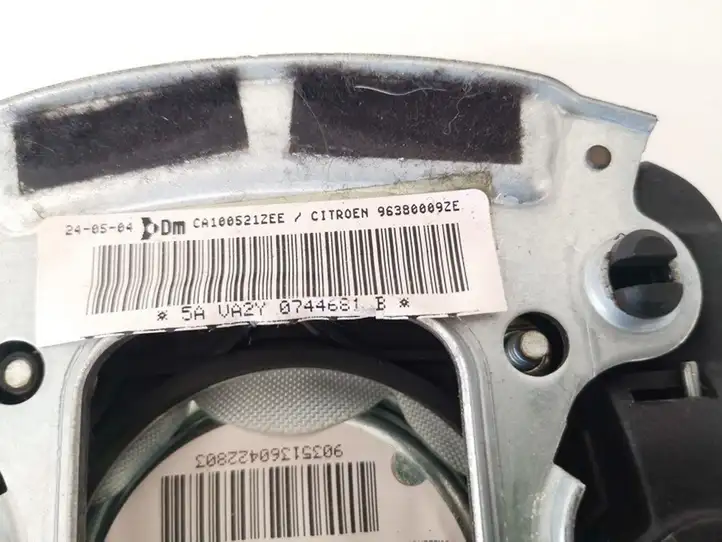 Citroen C2 (2003 - 2008) 96380009ze Подушка безопасности руля — фото 3