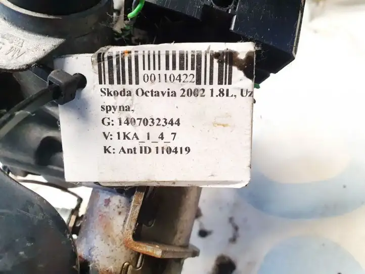 Skoda Octavia Mk1 (1U) (1996 - 2004) 1407032344 Контактная группа замка зажигания — фото 2