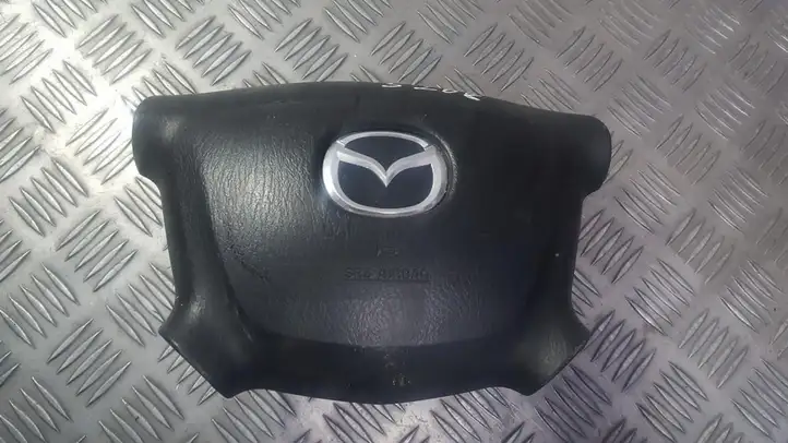 Mazda 323 F (2001 - 2003) B25F57K00 Подушка безопасности руля — фото 1