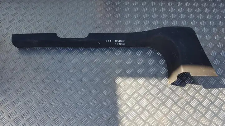 Opel Corsa D (2010 - 2014) 13180586 Внутренняя отделка переднего порога — фото 1