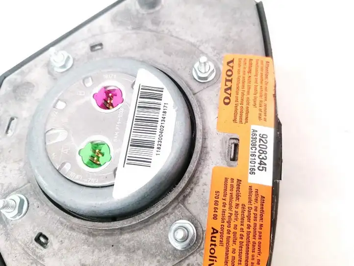 Volvo S60 (2000 - 2004) 9208345 Подушка безопасности руля — фото 3