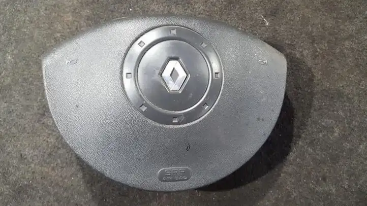 Renault Laguna II (2001 - 2005) 8200381851a Подушка безопасности руля — фото 1