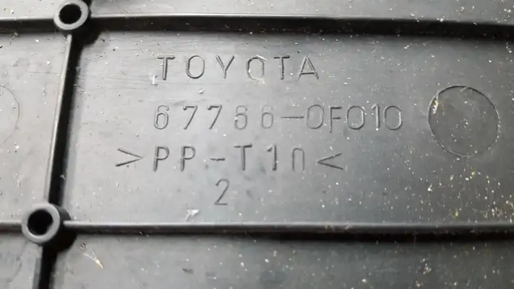 Toyota Corolla Verso AR10 (2004 - 2009) 677660F010 Боковая обшивка багажника — фото 2