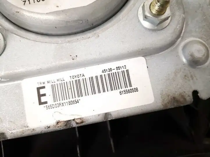 Toyota Avensis T250 (2003 - 2006) 4513005112 Подушка безопасности руля — фото 3