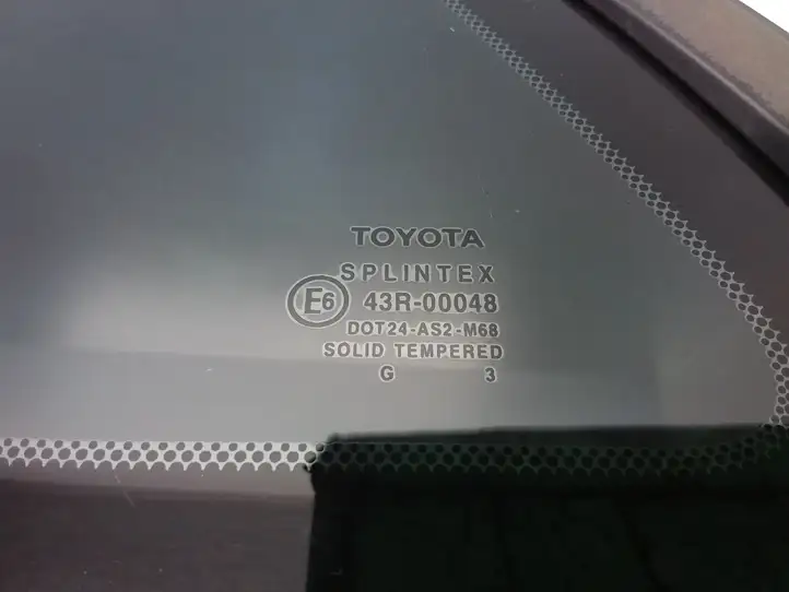 Toyota Avensis T250 (2003 - 2006) Заднее боковое стекло — фото 5
