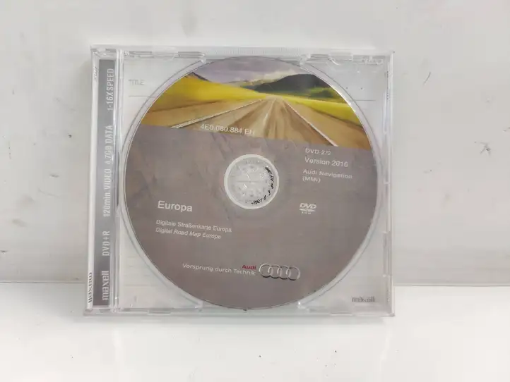 Audi Q7 4L (2005 - 2009) 4E0060884EH Навигационные карты CD/DVD — фото 1