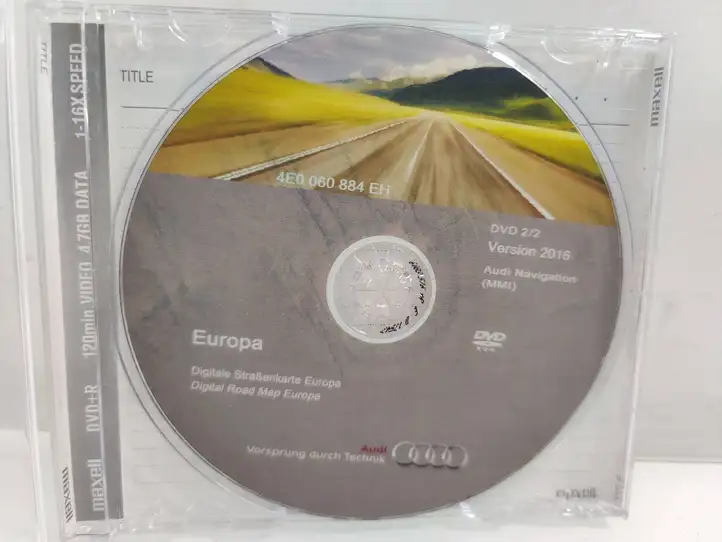 Audi Q7 4L (2005 - 2009) 4E0060884EH Навигационные карты CD/DVD — фото 3