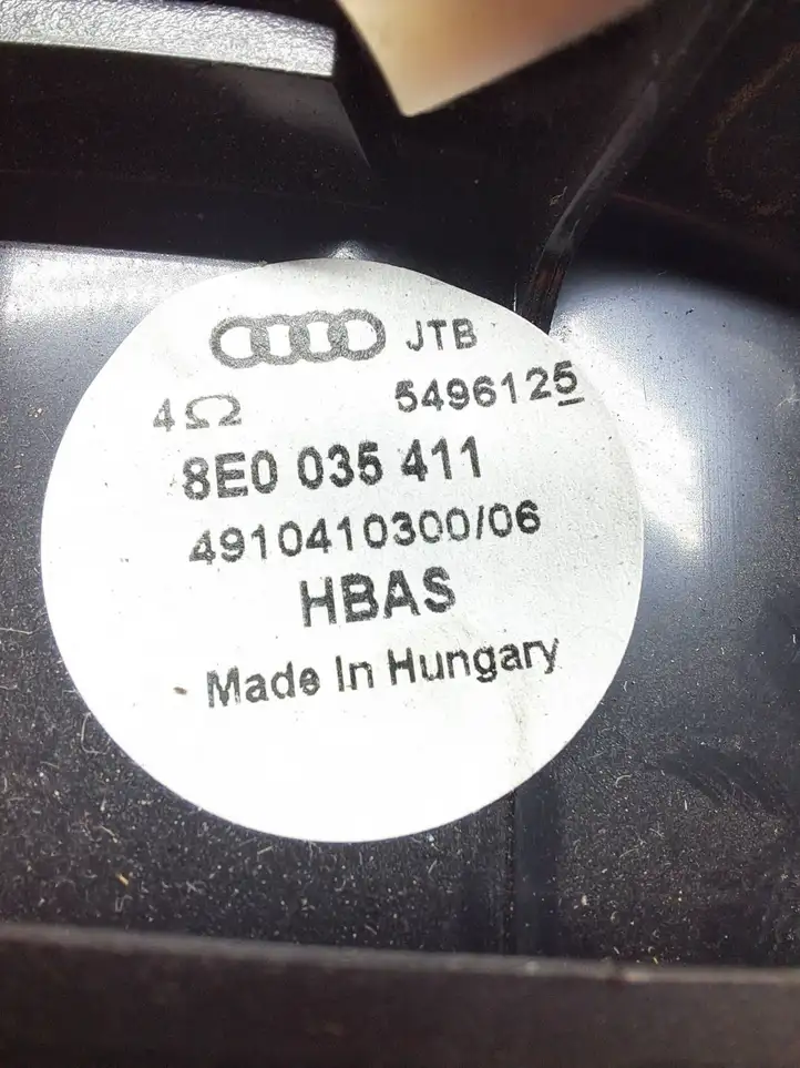 Audi A4 S4 B7 8E 8H (2004 - 2009) 8E0035411 Динамики задних дверей — фото 3