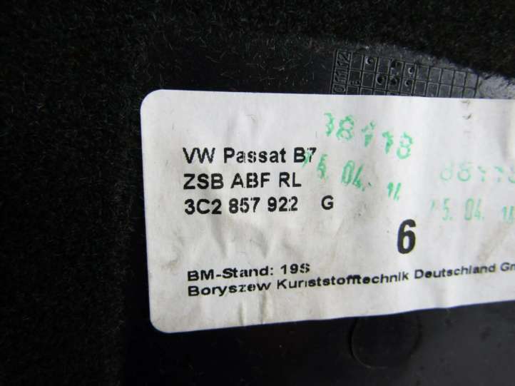 3C2857922G Volkswagen PASSAT CC Daiktadėžė