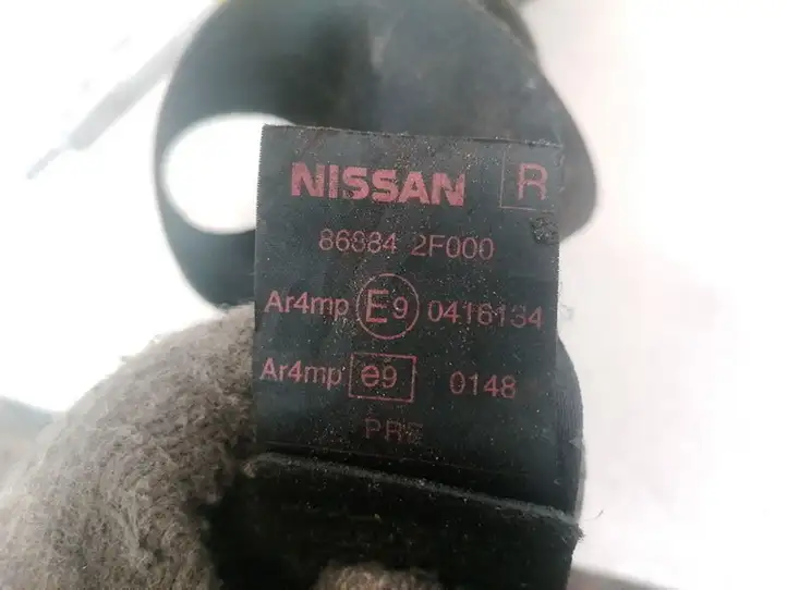 Nissan Primera (2000 - 2001) 868842F000 Передний ремень безопасности — фото 3