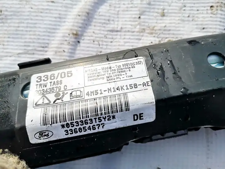 Ford Focus (2005 - 2008) 4m51n14k158ae Боковая подушка безопасности шторка — фото 3