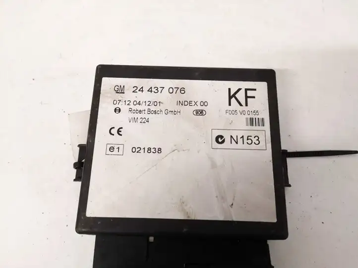 Opel Zafira A (1999 - 2003) 24437076kf Модуль комфорта — фото 2