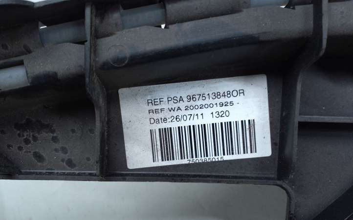Peugeot 308 (2007 - 2013)  9675138480 Комплект раздвижной крыши