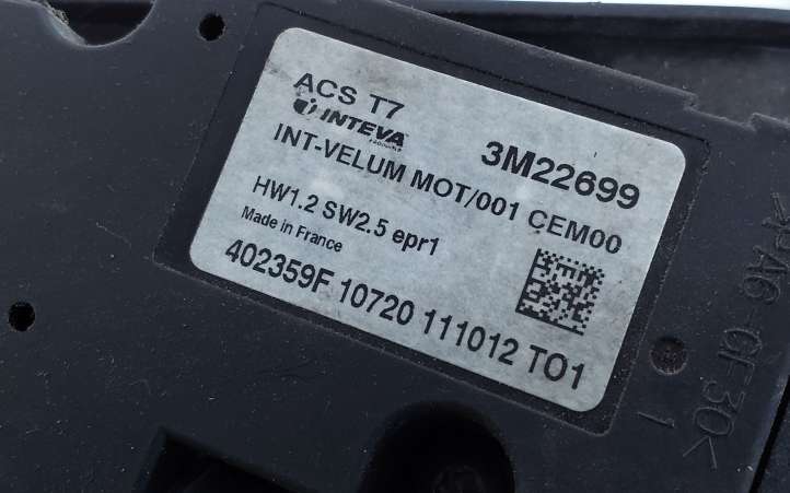 Peugeot 308 (2007 - 2013)  9675138480 Комплект раздвижной крыши