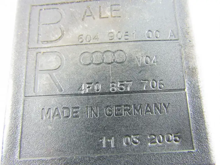 Audi A6 S6 C6 4F (2008 - 2011) Передний ремень безопасности — фото 1