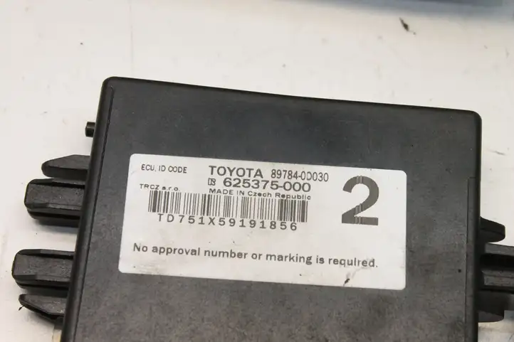 Toyota Yaris (2014 - 2019) 896610DT20 Комплект системы зажигания — фото 2