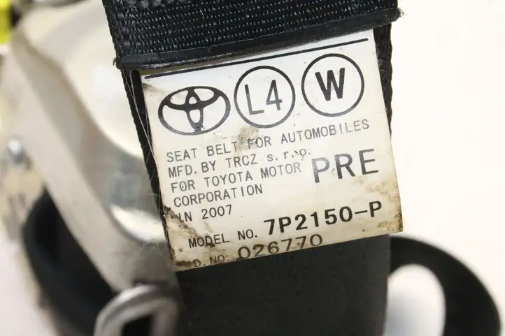 Toyota Corolla Verso E121 (2004 - 2007) 7P2150P Передний ремень безопасности — фото 5