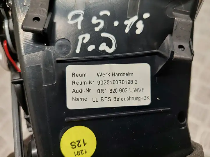 Audi Q5 SQ5 (2012 - 2017) 8R1820902L Боковой воздушный дефлектор — фото 2