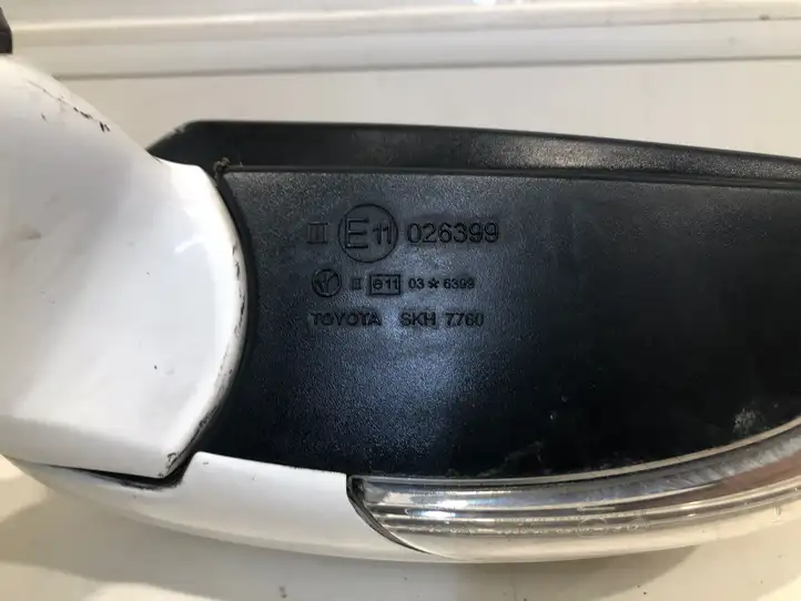 Toyota Avensis T270 (2012 - 2015) 026399 Боковое зеркало с электроприводом — фото 4