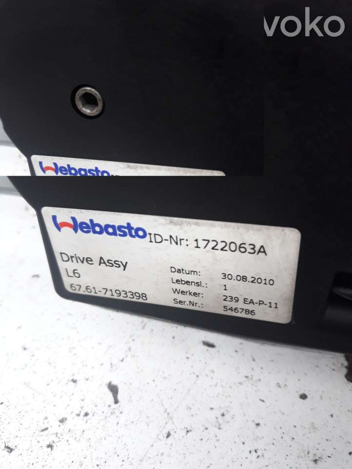 BMW 1 E81 E87 (2004 - 2011)  7046143 Комплект раздвижной крыши
