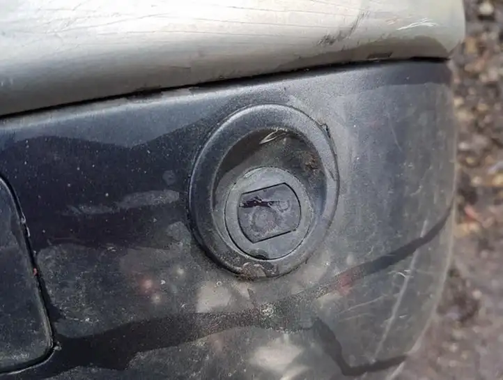 Renault Laguna II (2001 - 2005) Кронштейн заднего датчика парковки — фото 1