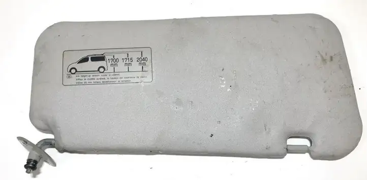 Toyota Yaris Verso (1999 - 2005) Солнцезащитный козырек — фото 1