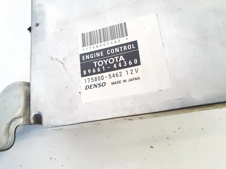 Toyota Avensis Verso (2004 - 2009) 8966144360 Блок управления двигателем (ЭБУ) — фото 2