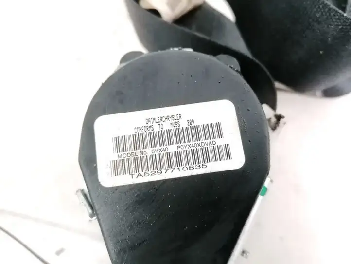Dodge Caliber (2006 - 2012) P0YX40XDVAD Задний ремень безопасности — фото 3