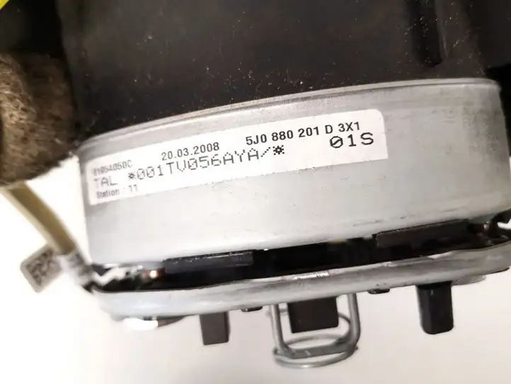 Skoda Roomster (5J) (2006 - 2010) 5j0880201d Подушка безопасности руля — фото 3